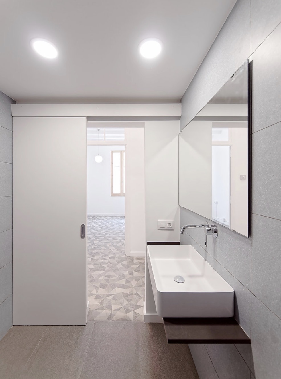 Baño contemporáneo reformado